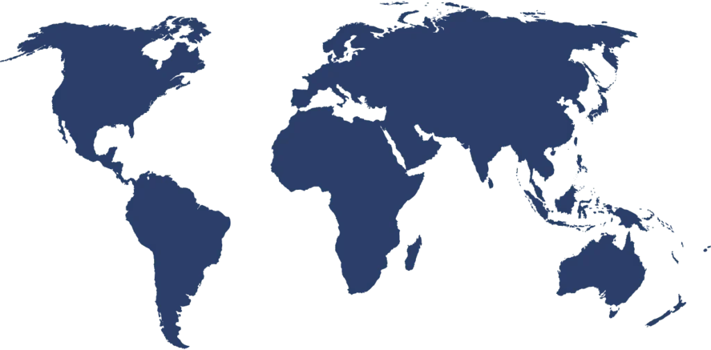 Trade statistics map