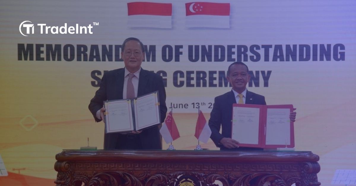 kerja sama energi indonesia singapura